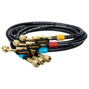 Fieldpiece HR3BM - 5/16-inch Mini-Split Ball Valve Hose Set (3-pack)