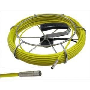 Forbest CHDR-C06-100 - 6mm (1/4-inch) Mini Color Camera Head with 100-Ft Push Cable (No Control Station)