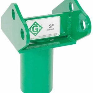 Greenlee 00811 Adapter Weldment - Slip In 3 Inches