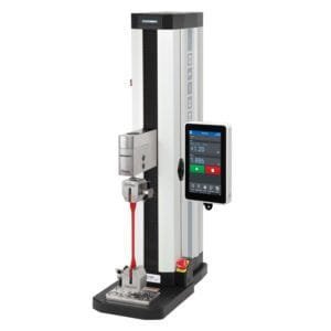 Mark-10 F105-EM - Test frame with EasyMESUR Control Panel (vertical, 100 lbF / 0.5 kN, 110V)
