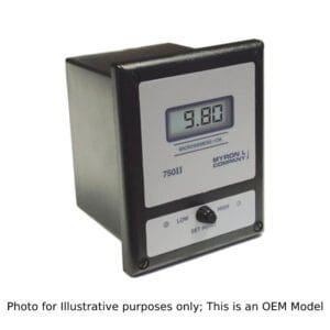 Myron 753IIOEM-11-PC - Resistivity Digital OEM Monitor/Controller, 0 - 20 MΩ, 115VAC Power Cord