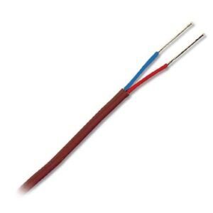 Omega Engineering TT-T-30-SLE-1000 - Insulated Thermocouple Wire, Duplex, T Type, -200 C to 150 C (-328 F to 300 F), Solid, 30 AWG, 1000 ' Cable, PFA, ANSI (Std), SLE, TT-T Series, Spool