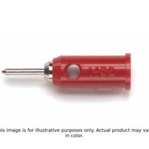 Pomona 1432-0/BULK - Banana Jack To Pin Tip Adapter, Black (Bulk)