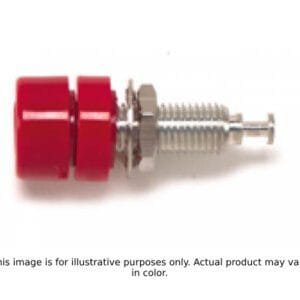 Pomona 1581-6/BULK - Banana Jack, Panel Mount, Tin-Plated, Blue (Bulk)