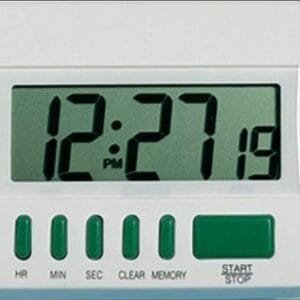 General Tools TI872 - Two-Channel Timer Stopwatch with Clock