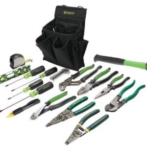 Greenlee 0159-12 17 Piece Journeymans Kit