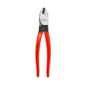 Crescent Wiss 0890CSFW - Cable Cutter, Flip Joint, w/Wire Cutter and Sheath Knife, 3-in-1 Tools, Red, 8.375" OAL