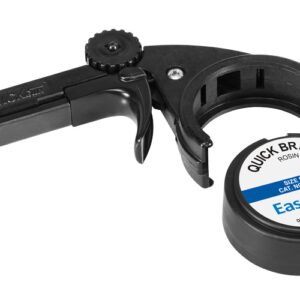 Easy Braid 1000-4 Wick Gun Kit, Includes Dispenser & Solder Wick, Rosin, 0.110"x15ft, #4, Blue