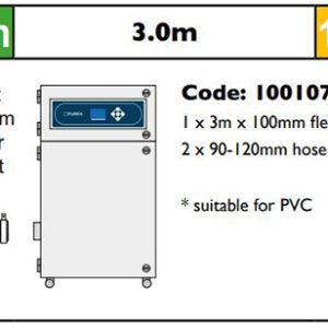 Purex 100107 - 100mm - 100mm x 3.0m Connection Kit