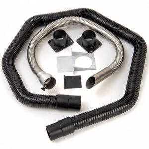 Purex 100294 - 38mm Stainless Steel Flexible Arm Kit with Fixed Pen Nib Nozzle