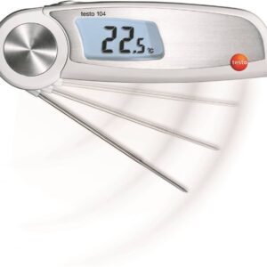 Testo 104 - Waterproof Folding Food Thermometer (Part Number 0563 0104 01)