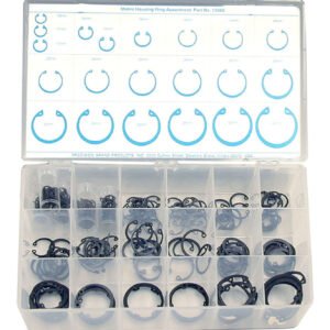 Precision Brand 13985 - 218 Piece Metric Housing Ring Asst