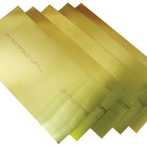 Precision Brand 17SN12 - 0.012″ Brass Shim Stock 6″ X 18″ Flat Sheet (PACK OF 10)
