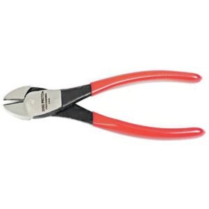 Proto J209G - Pliers, Heavy-Duty, Diagonal Cutting, Plastisol Grips, Red Handles, 7-5/16in