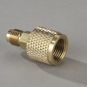 Yellow Jacket 19104 - 3/8" Female QC x 1/4" Male Flare