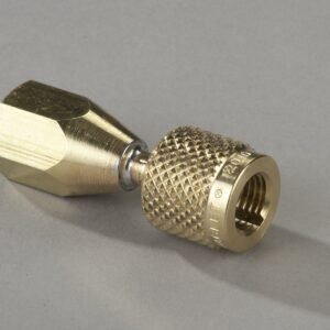 Yellow Jacket 19118 1/4" Female Straight Quick Coupler x 1/4" NPT Female