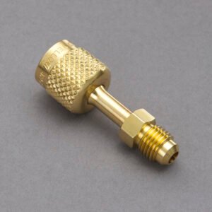 Yellow Jacket 19121 5/16" Straight Quick Coupler x 1/4" Male Flare