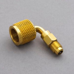 Yellow Jacket 19192 3/8" Female Quick Coupler x 1/4" Male Flare