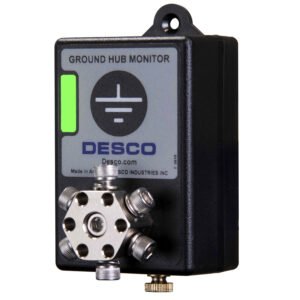 Desco 19203 Ground Hub Continuous Monitor, North America