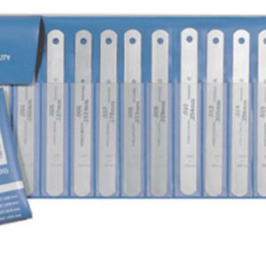 Precision Brand 19G20 - 20 Piece Steel Feeler Gage Poc-kit Asst 1/2″ X 5″ Blades