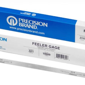 Precision Brand 19K1 - 0.001″ Steel Feeler Gage 1/2″ X 12″ Blades (PACK OF 12)