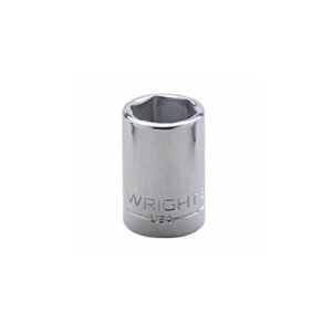 Apex Bits-Torque 3108 - Standard Socket, 3/8" Drive, 12 Points, 1/4", Chrome, 15/16" OAL
