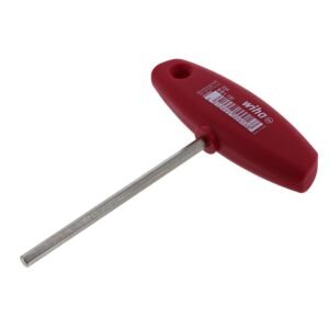 Wiha 33409 - Hex Driver, T-handle, Softgrip, Metric, 5.0mm Size x 100mm