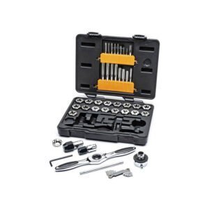 GEARWRENCH 3885 Tap and Die Set, Ratcheting, SAE, 42 Pieces, 12" Over-All Length