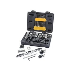 GEARWRENCH 3886 - Tap and Die Set, 40 Pieces, Ratcheting