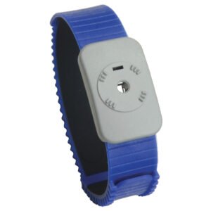 SCS 4720 - Wrist Strap Only, Adjustable, 4mm Snap, Dual Conductor, Thermoplastic, Blue