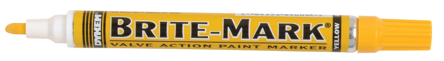 50415_Dykem_84004__Brite_Mark_Medium_Yellow_Marker_Main_View