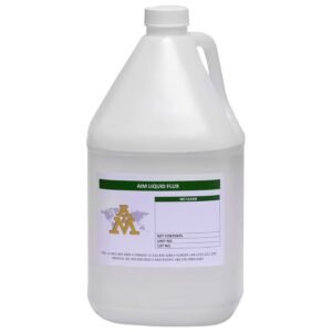 AIM Solder NC265LR - Soldering Flux, No-Clean, Low Residue, Liquid, 1 Gal