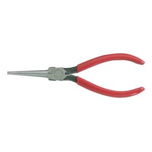 Proto J222G - Pliers, Needle Nose, Serrated Jaw, 7" OAL, Plain Grip Handle, Steel