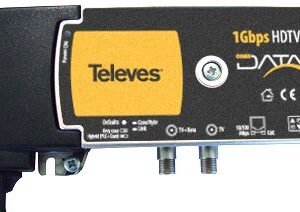Televes 769282 CoaxData Network Modem 1 Gbps - COAX+PLC - 1xETH+1xSFP (US)
