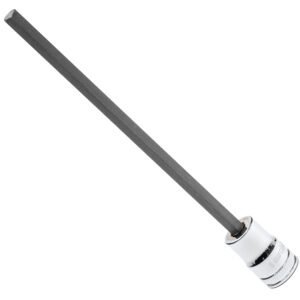 GEARWRENCH 82549 - Hex Bit Socket, 6.14" OAL, 3/8" Drive, 6mm, Long Length, Metric, Alloy Steel