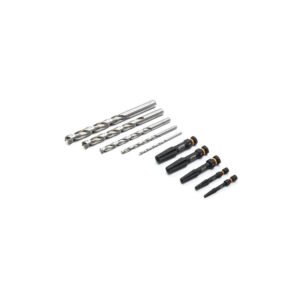 GEARWRENCH 84786 - Screw Extractor Set, Bolt Biter, Black Oxide, Alloy Steel, 10/Pcs