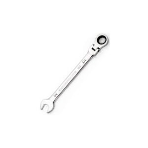 GEARWRENCH 86749 Combination Wrench, Ratcheting, Flex Head, 90 Tooth, 12 Points, 3/4" Size