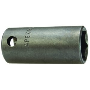 Apex Bits-Torque 3110-D - Impact Socket, Standard, 3/8" Drive, 5/16", 12 Point, 1-1/4" OAL