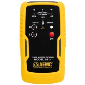 AEMC Instruments 6611 - Phase and Motor Rotation Meter