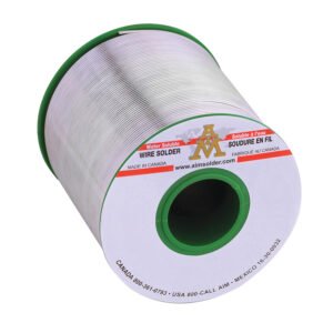 AIM Solder 13247 - Solder Wire, Water Soluble, Lead Free, SN100C, 1 lb Spool