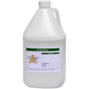 AIM Solder 20012 - Liquid Flux, No Clean, NC266-3, 1 Gallon