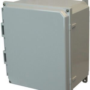Allied Moulded AMP1206 Lift-Off 4-Screw Solid Opaque Cover Wall Mount Enclosure Assembly