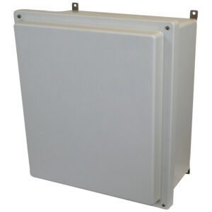 Allied Moulded AM1868R 18x16x8 Fiberglass JIC Enclosure with Lift-Off 4-Screw Solid/Opaque Cover