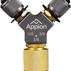 Appion SPDY38 - MegaFlow Speed-Y, (2) 3/8in MFL to 3/8in FL