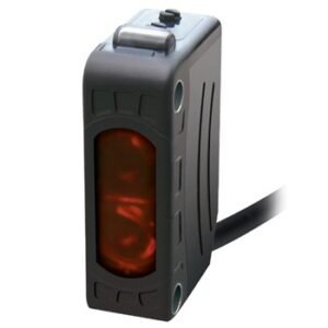 Autonics BJN100-NDT-P Photoelectric Sensor, Diffuse, 100mm Sensing distance, Narrow beam for 0.2mm target, PNP Output