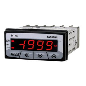 Autonics MT4N-DA-E4 - Compact Digital Panel Meter, DC current, Relay (OUT1), 12 - 24 VAC~ ± 10 % 50 / 60 Hz