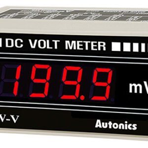Autonics M4W-DV-4 - Digital Voltmeter, DC voltage, AVG, 199.9V