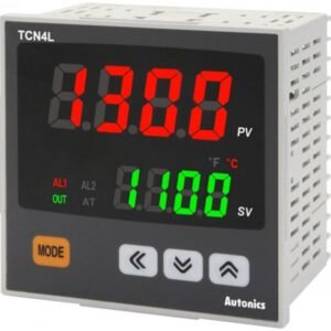 Autonics TCN4L-24R Temperature Controller, 1/4DIN, Dual display 4 Digit