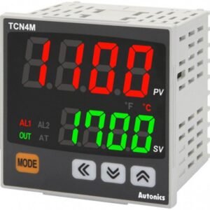 Autonics TCN4M-24R Temperature Controller, W72 x H72, Dual Display 4 Digit