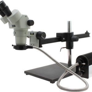 Aven Tools 26800B-373-11 - Stereo Zoom Binocular Microscope SPZH-135 (21x-135x) on Ultra Glide Boom Stand with LED FOI